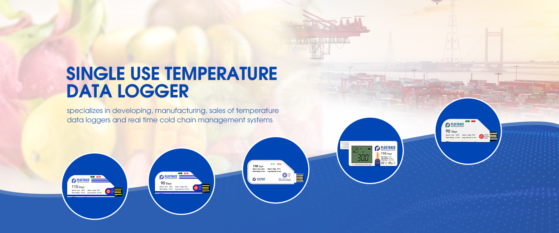 Fornitore di registratori di dati di temperatura monouso