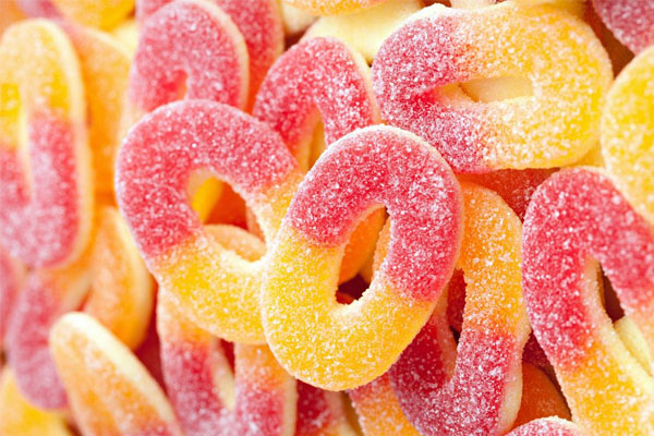 Logger dati di temperatura usa e getta per il trasporto di caramelle gommose di tipo gel
